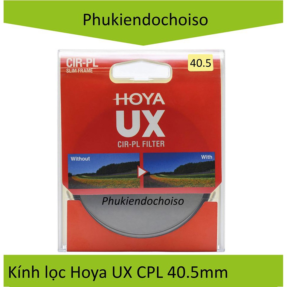 Filter Kính Lọc Hoya UX CPL 40.5mm Chính hãng Tixiai