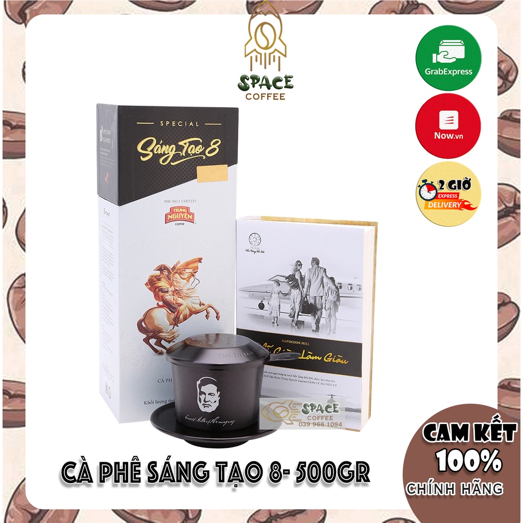 Trung Nguyên Cà phê rang xay SÁNG TẠO 8 gói 250g - 500g - Trung Nguyên Legend