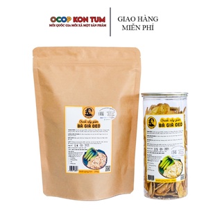 Chuối sấy khô giòn bà già đeo 200gr đặc sản ocop kon tum