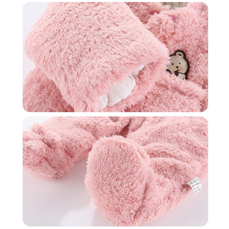 Body ủ bông 3 lớp dày dặn cho bé trai và bé gái