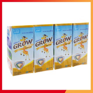 Lốc 4 hộp sữa bột pha sẵn Abbott Grow Gold vani 180ml TCMV