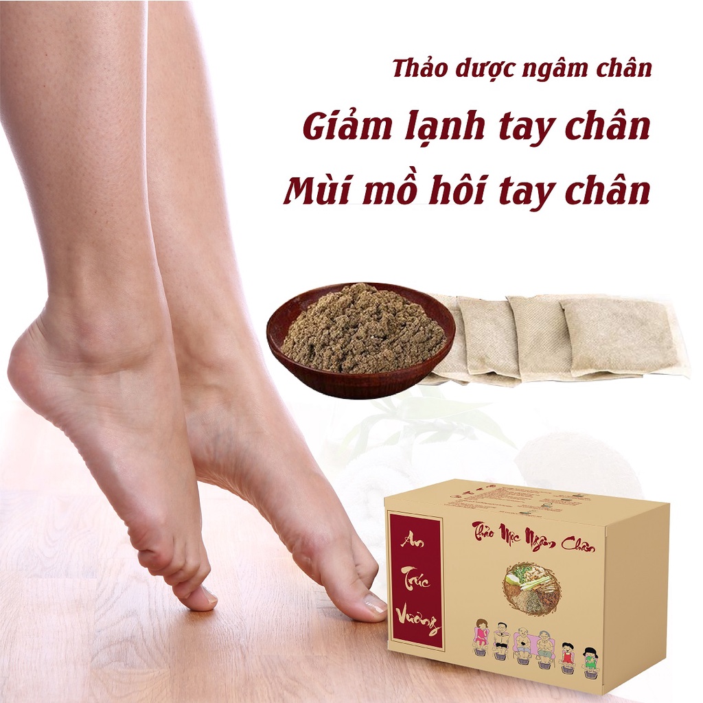 [Giá tận xưởng ] An Trúc Vương - Thảo dược ngâm chân hỗ trợ xương khớp, mất ngủ, lạnh tay chân, giảm căng thẳng mệt mỏi