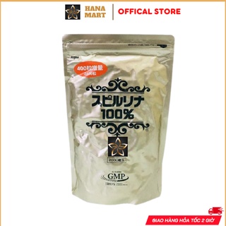 Tảo xoắn túi spirulina 2400 viên Nhật Bản