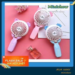[SẴN HÀNG] Quạt Mini Tiện Dụng Quạt Nhỏ Cầm Tay Siêu Đáng Yêu