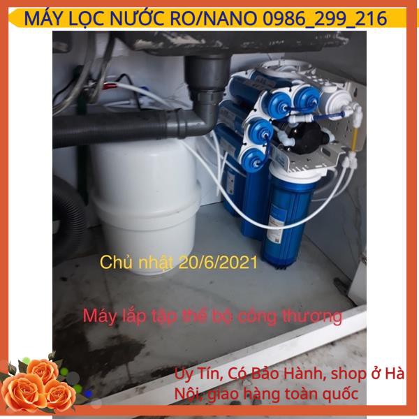 (Giá Gốc) Bình áp nhựa máy lọc nước RO 👉  Bình 4.0 👉 Bình Chức Nước  10 Lít