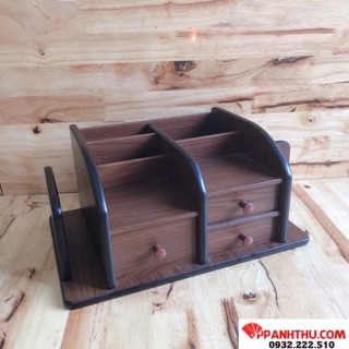 KHAY KỆ CẮM BÚT GỖ LỚN 1039