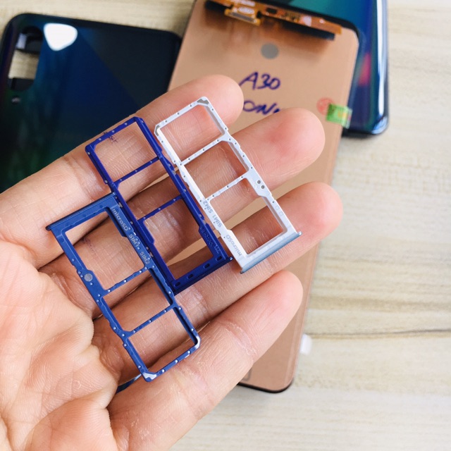 Combo Bộ Vỏ Sườn + Màn Hình Samsung A50S Qled Hàng Cao Cấp (tặng khay sim)