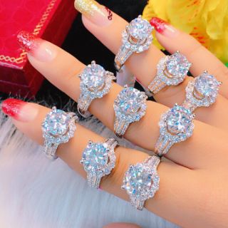 Nhẫn đính đá mã D350