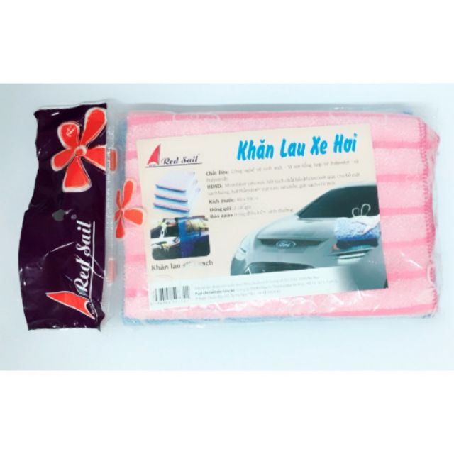 KHĂN LAU XE HƠI 2 CHIẾC SIÊU SẠCH SIÊU MỀM