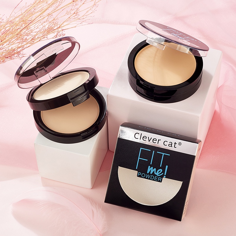 Phấn Phủ Dạng Nén Hai Lớp Kiểm Soát Dầu Không Thấm Nước Lâu Trôi 18g