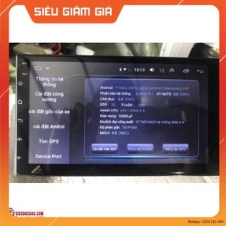 [Rẻ số 1] Màn hình android 7 inch Carfu Ram 2Gb bộ nhớ 32Gb .