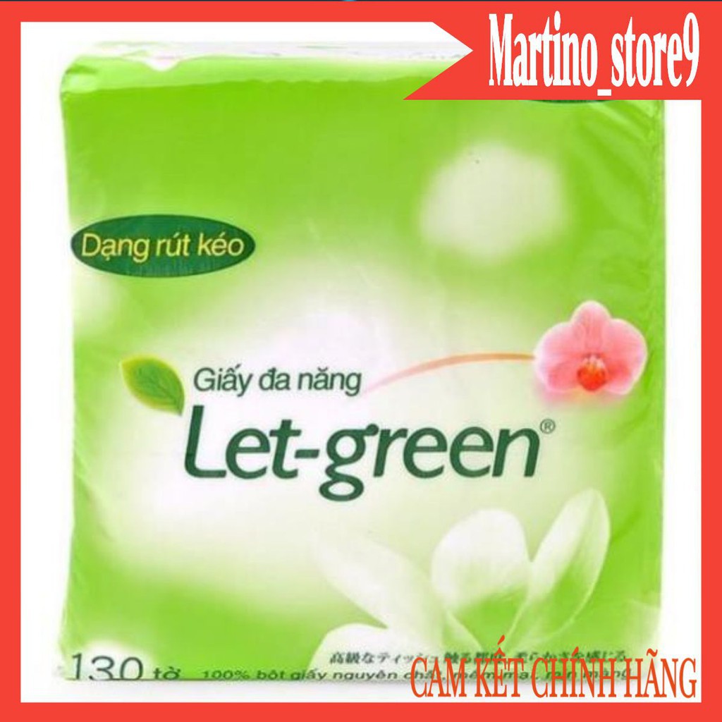 GIẤY VUÔNG LETGREEN (130 TỜ)