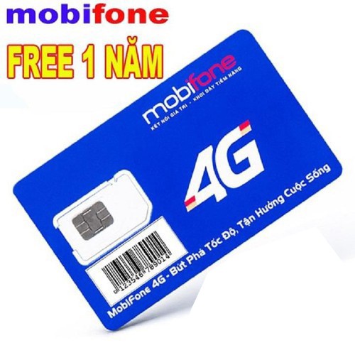 Sim 4G Mobifone MDT250A dùng 1 năm không nạp tiền