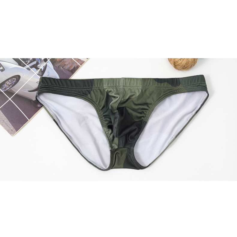 [free ship 50k + che tên đơn hàng] quần lót nam, quần lót tam giác quần boxer nam họa tiết lính cao cấp