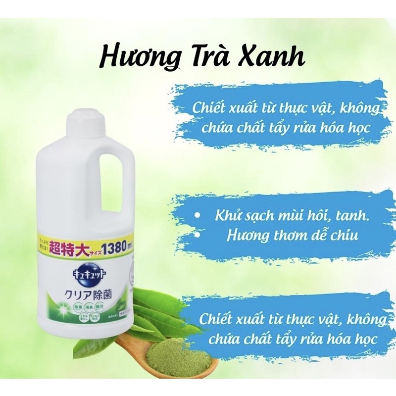 Nước rửa chén bát Kao hàng nội địa Nhật