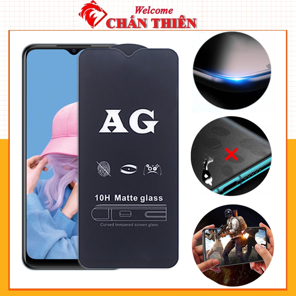 Cường lực chống vân tay vivo y16 v23 v21 u10 y33s y21 y12s y20 y51 y53s y16 y1 y72 y11 v15Kính-[CVT]