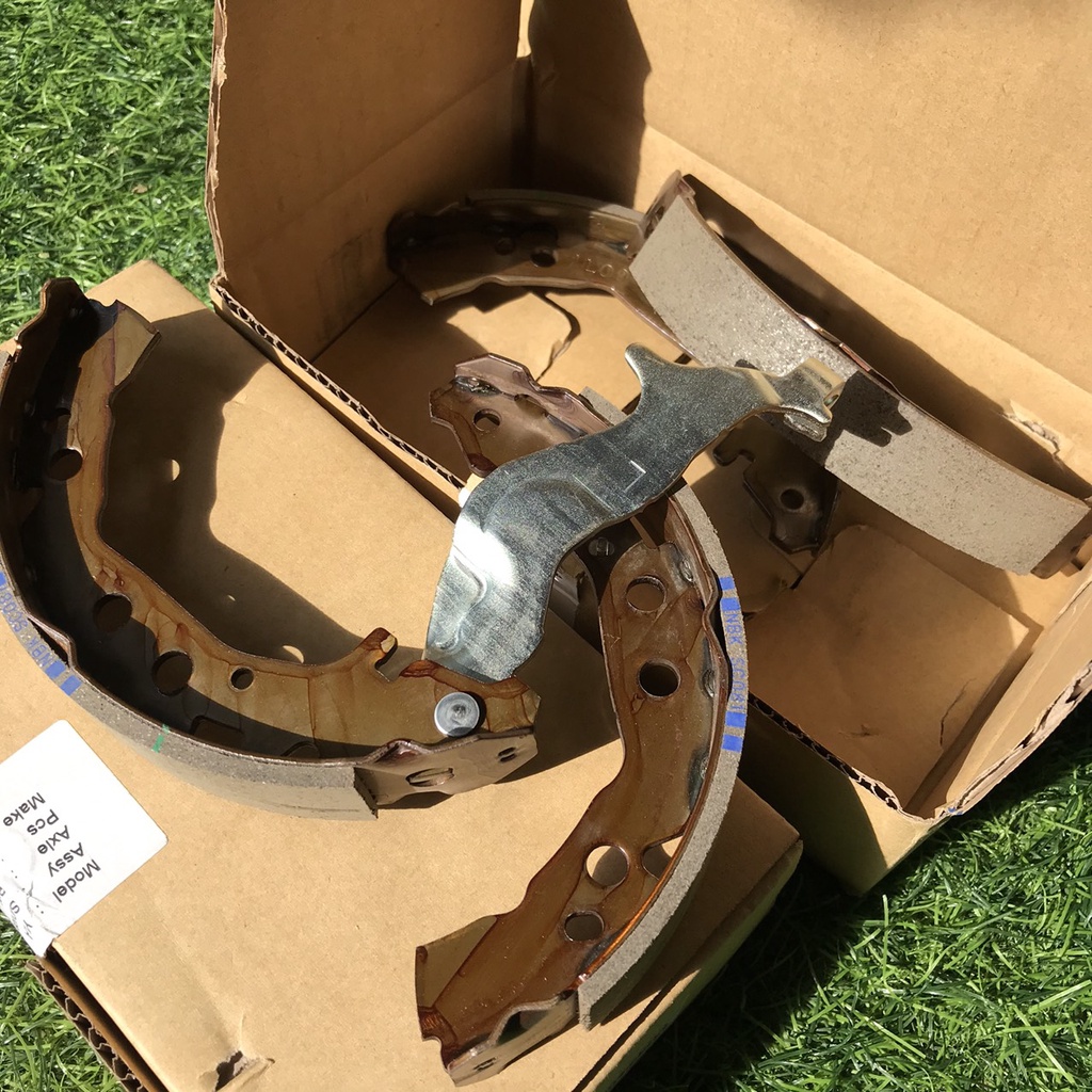 Bộ 4 phanh sau (guốc phanh tang trống) cho Suzuki Celerio - hàng chính hãng nhập khẩu Thái Lan