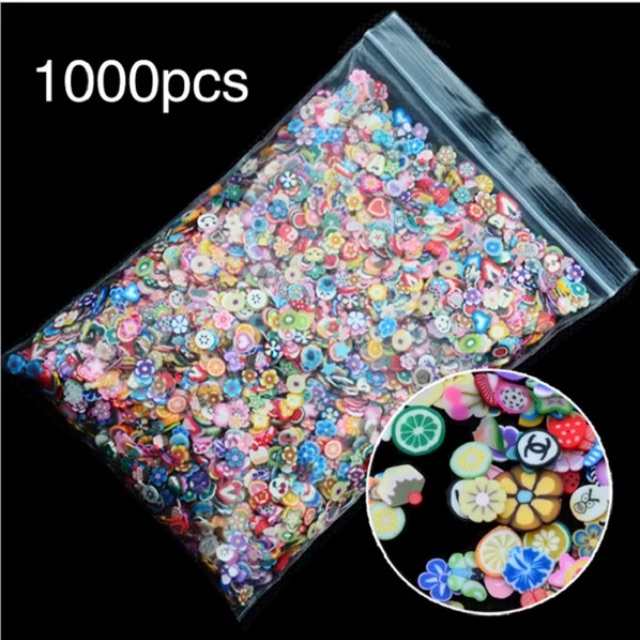 Bịch 1000 pcs hoa đất sét