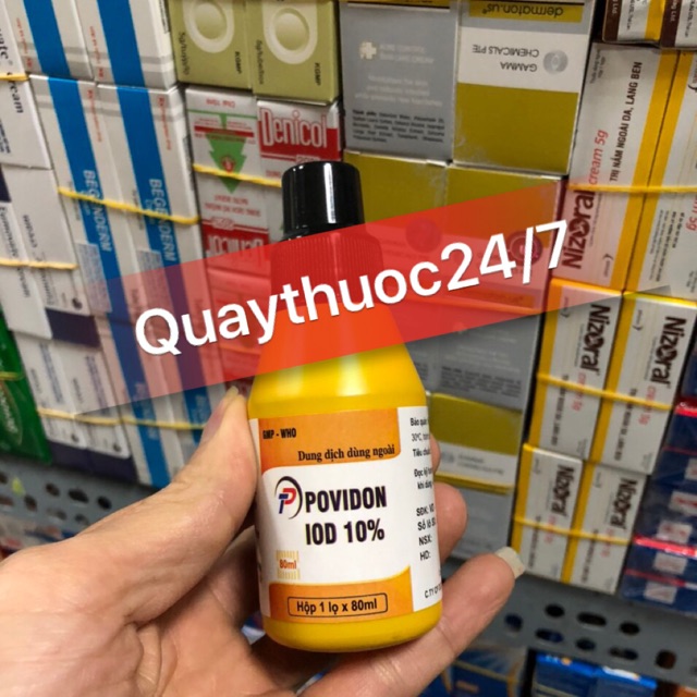 DUNG DỊCH SÁT KHUẨN POVIDONE (80ml)
