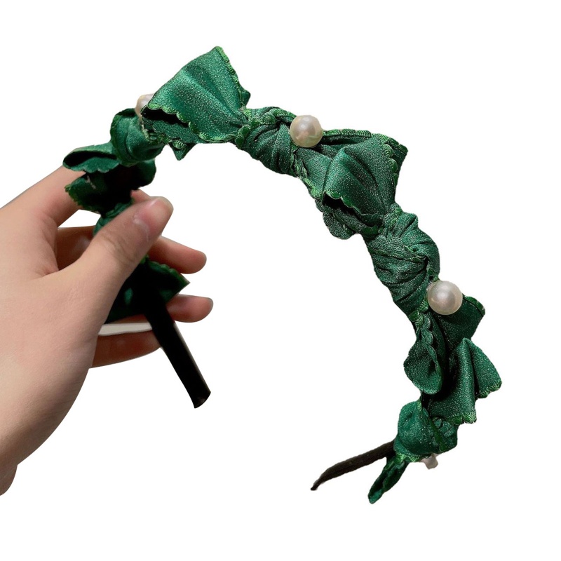 Flgo Băng Đô Cài Tóc Trang Điểm Thanh Lịch Hình Nơ Dễ Thương Bền Bỉ Dành Cho Bạn Nữ