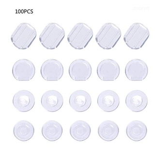 Set 100 Miếng Đệm Silicone 4 Kích Thước Làm Bông Tai