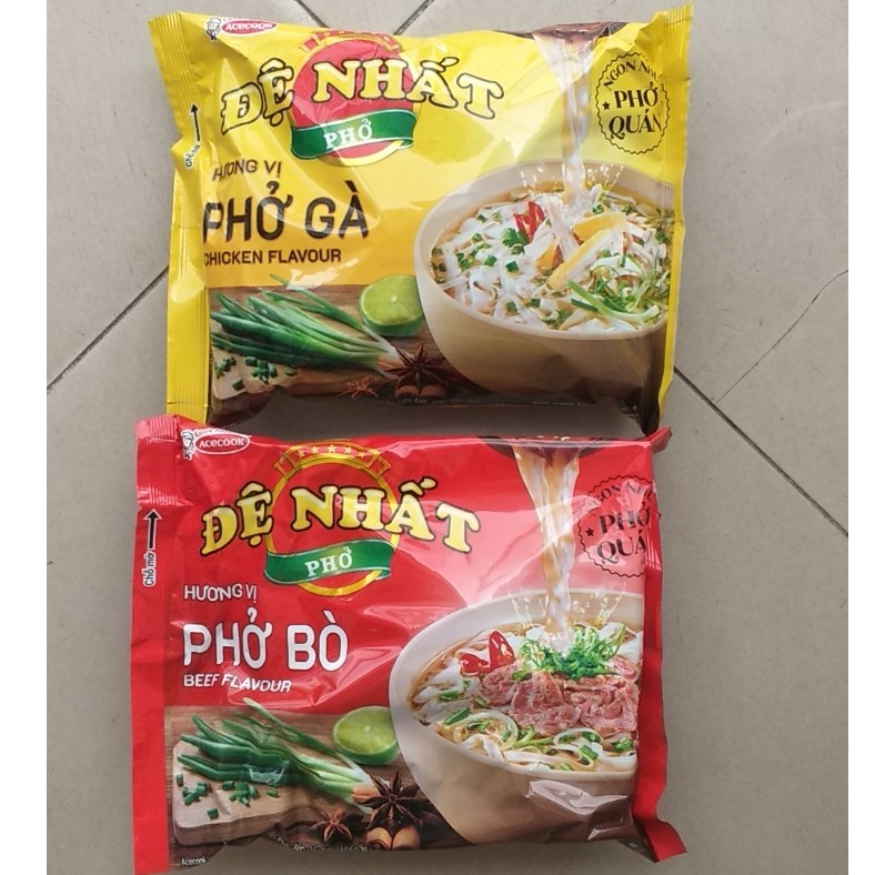 PHỞ ĐỆ NHẤT BÒ/GÀ [1 GÓI]