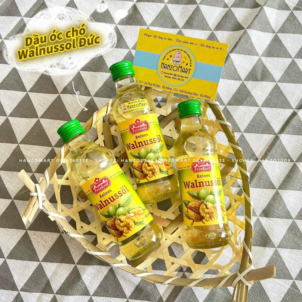 Dầu óc chó Đức Kunella 100ml cho bé ăn dặm