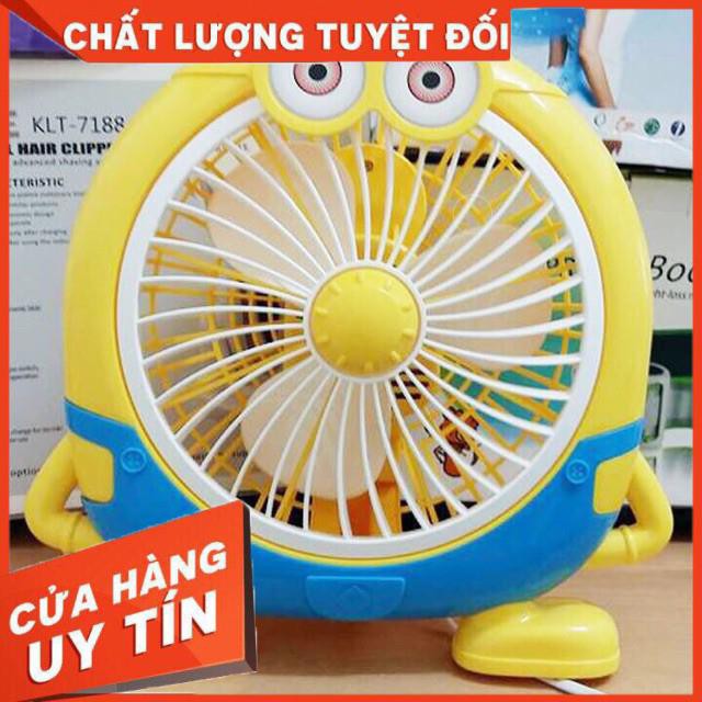 Quạt Điện Mini để bàn hình con vật ngộ nghĩnh