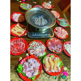 Bếp nướng âm bàn hút dương cho quán nướng