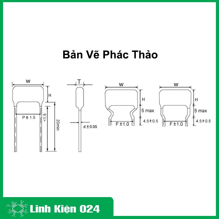 Tụ đỏ CBB 630V đủ giá trị