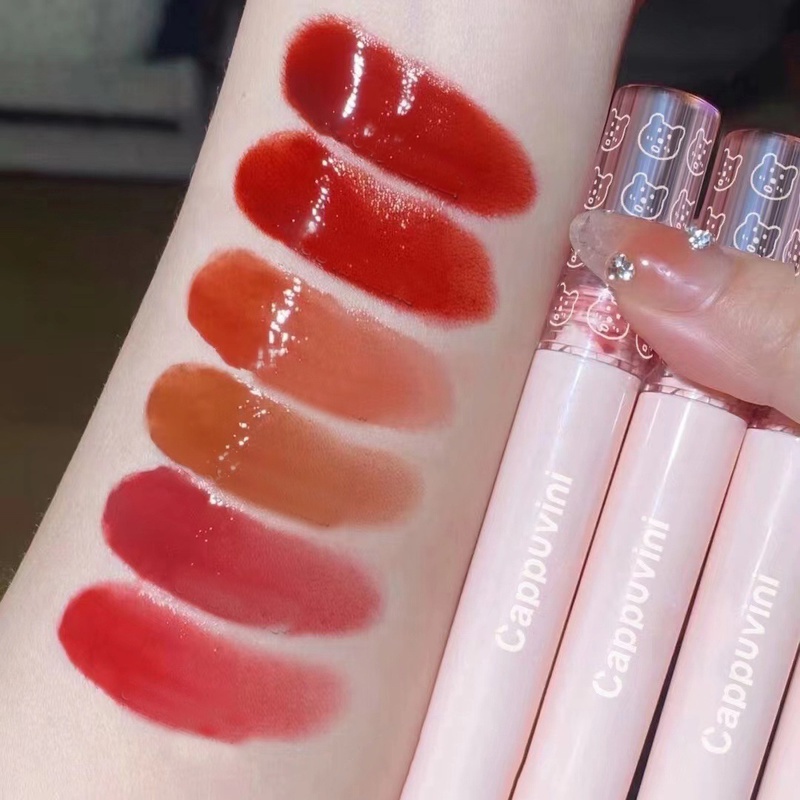 Son Môi Cappuvini Hiệu Ứng Gương Lấp Lánh Làm Sáng Màu Sắc Thời Trang