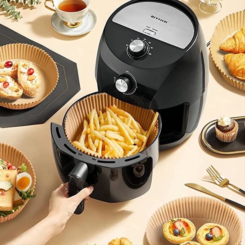Set 100 Giấy Lót Nồi Nướng BBQ Chống Dính Dùng Một Lần Dài 20cm