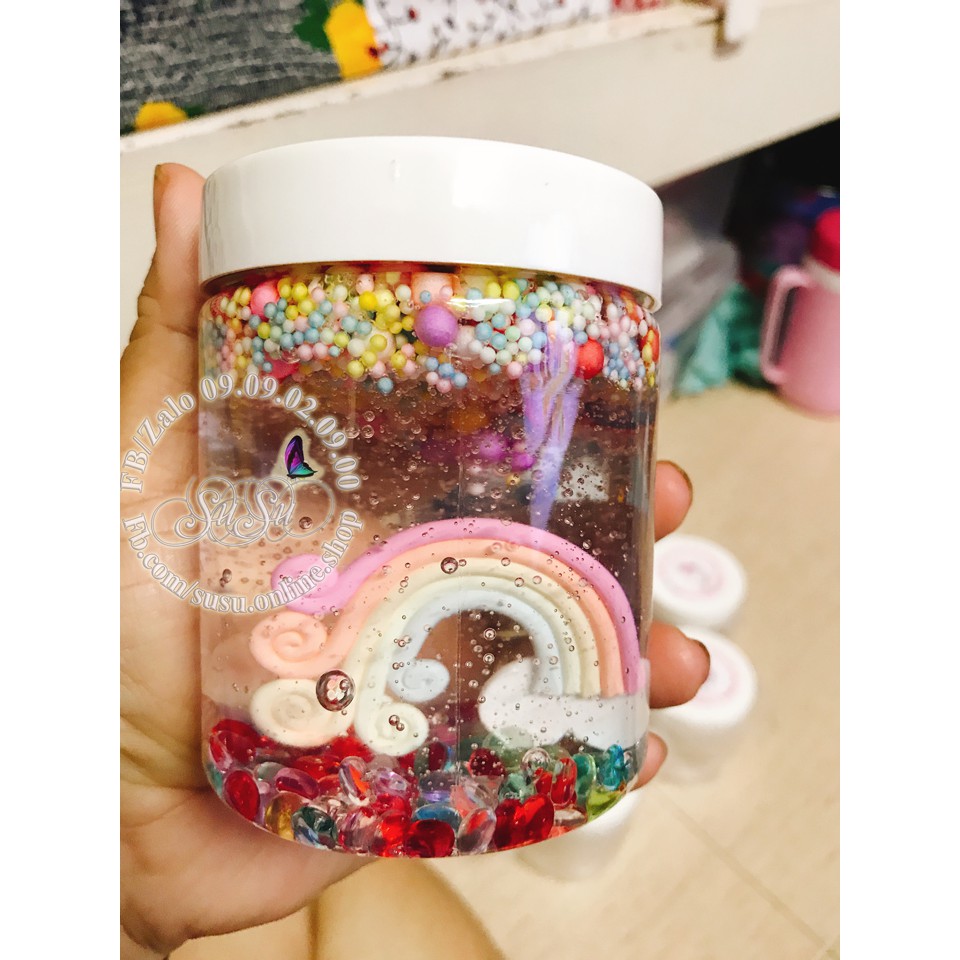 CLEAR SLIME CẦU VỒNG SAU MƯA