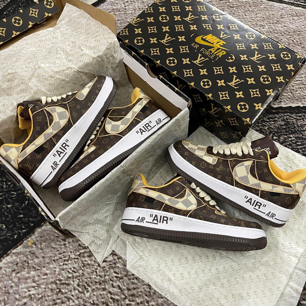 Giày Thể Thao Nike_Air force ,Giày_Nike Af1 Lv bản trung SC Full Size Nam Nữ