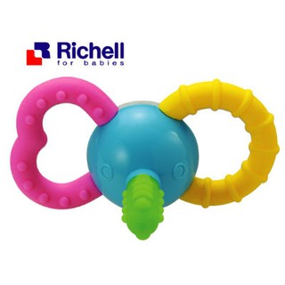 Richell - xúc xắc ngậm nướu hình voi