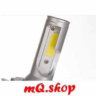 ĐÈN PHA LED C6 3 TIM H4 (GIÁ 1 BÓNG BH 6TH ĐỔI MỚI)