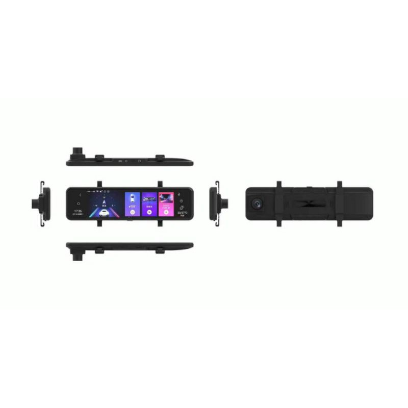 Camera hành trình kẹp gương xe con xe tải HC15 đa năng full HD 1080 dual camera | BigBuy360 - bigbuy360.vn