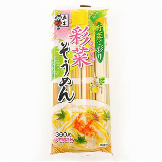 HSD 2025] Mì somen rau củ Itsuki 320g Nhật Bản