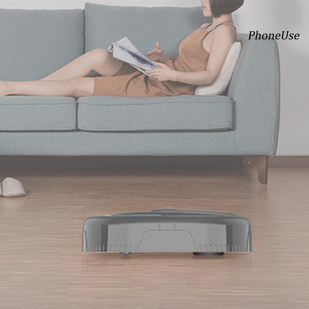 Robot quét nhà hút bụi mini cảm ứng tự động thông minh cho nhà
