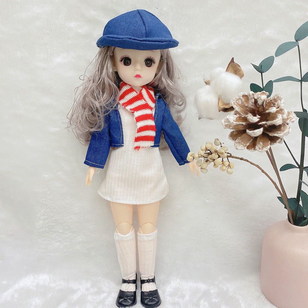 Búp Bê Công Chúa Barbie 30cm Cho Bé Gái