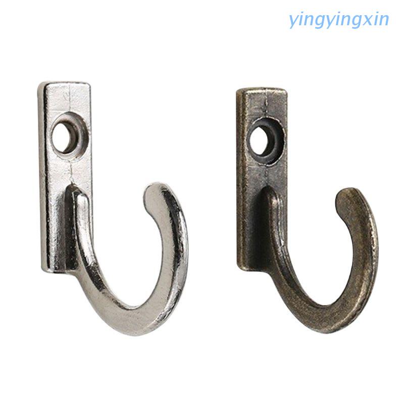 Set 10 Móc Treo Áo Khoác/Mũ/Khăn Tắm Một Lỗ Chịu Lực Tốt