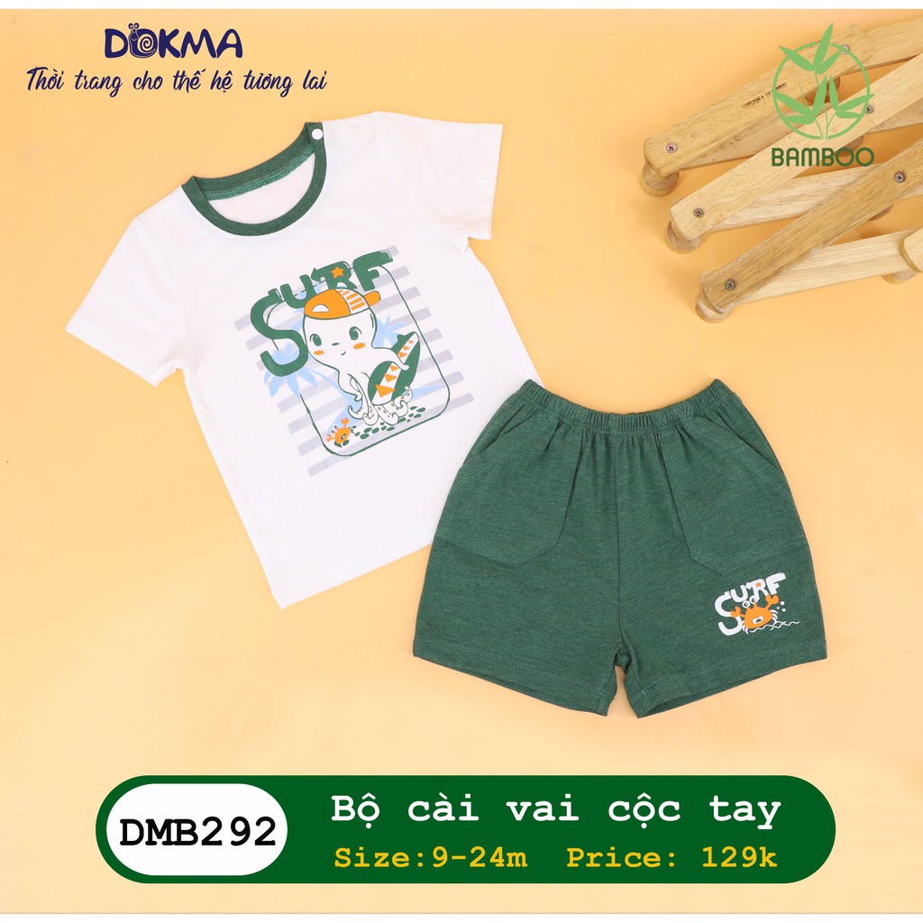 Dokma - Bộ cài vai cộc tay 9-24M ( DMB292 )