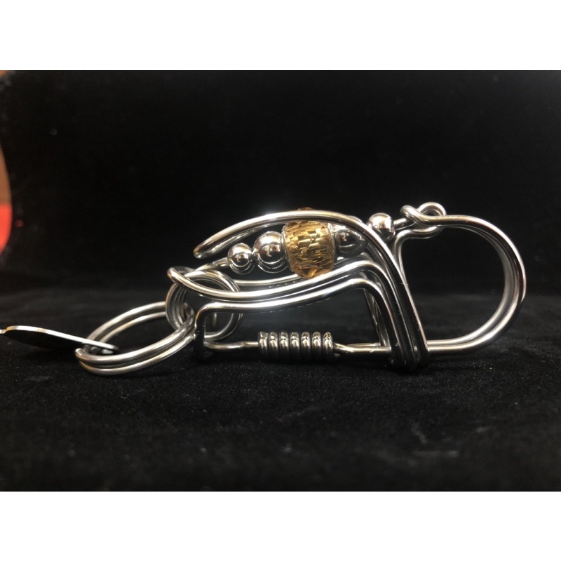 Móc khoá inox đá phong thuỷ