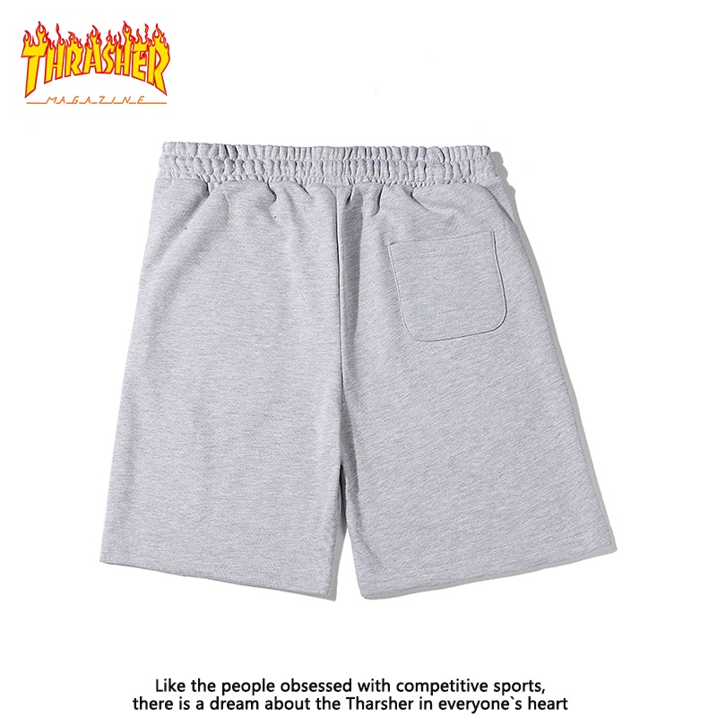 Quần Short Đa Năng In Chữ Logo Mặt Trước Cổ Điển Thời Trang Mùa Hè