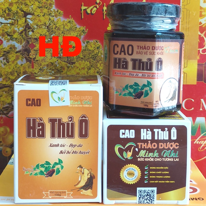 Cao Hà thủ ô của Công ty Thảo dược Minh Nhi (lọ 100g)