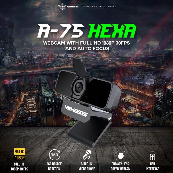 Webcam Nyk Nemesis A75 Hexa Full Hd 1080p Giá Rẻ Nhất | BigBuy360 - bigbuy360.vn