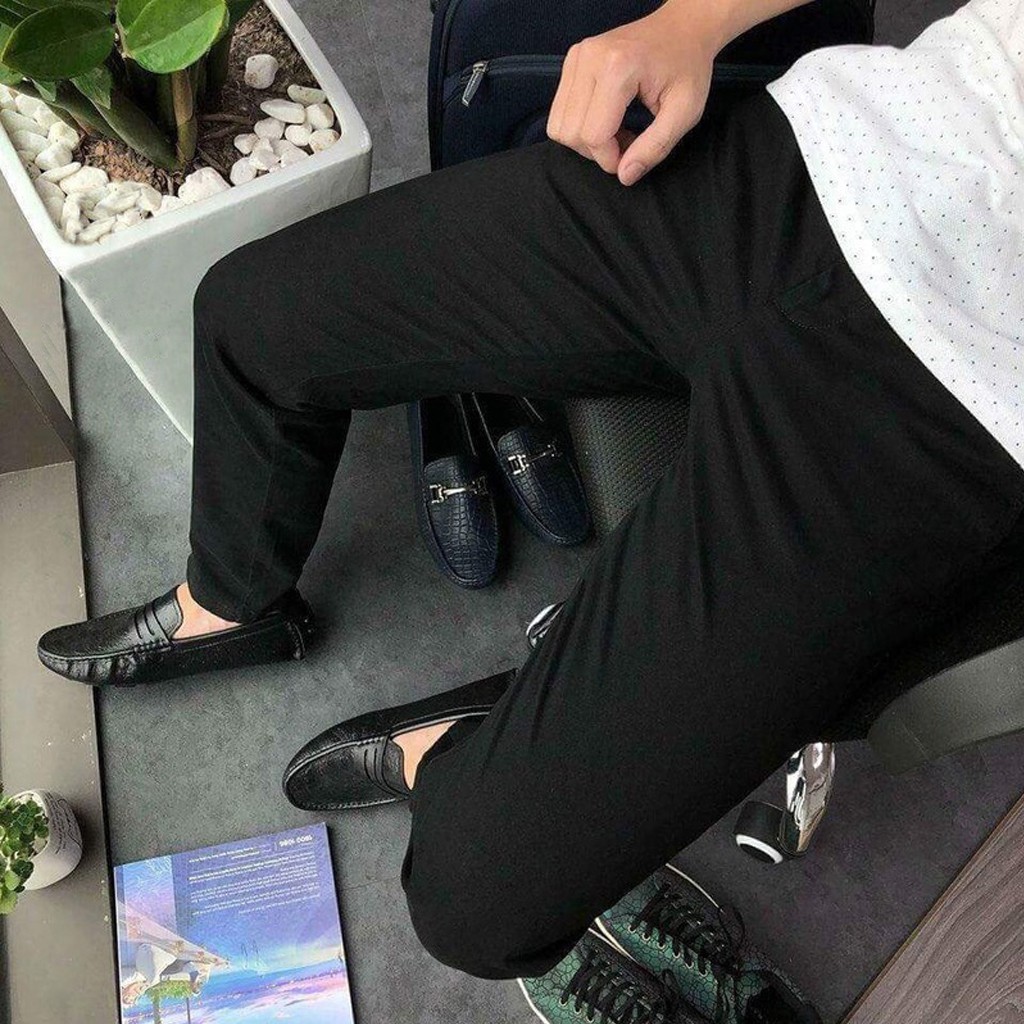 Quần kaki nam, chất liệu co giãn, mềm mịn, dày dặn với 7 màu chọn lựa, ống côn trẻ trung năng động