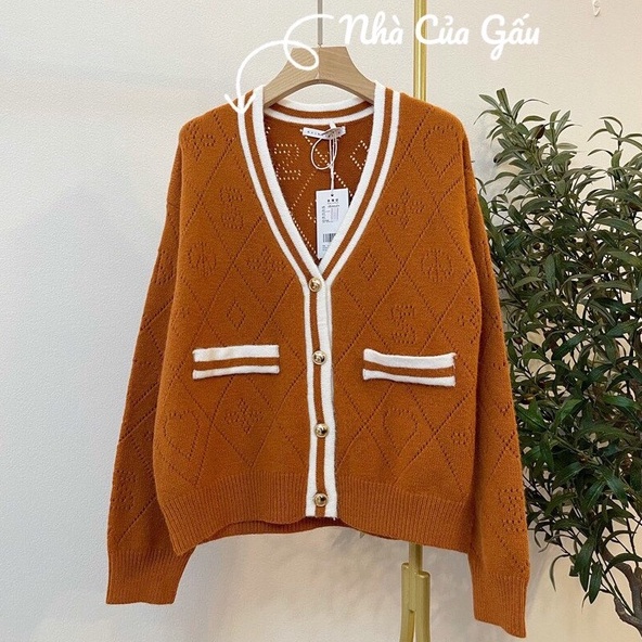 Áo khoác cardigan len dày cao cấp đẹp đỉnh