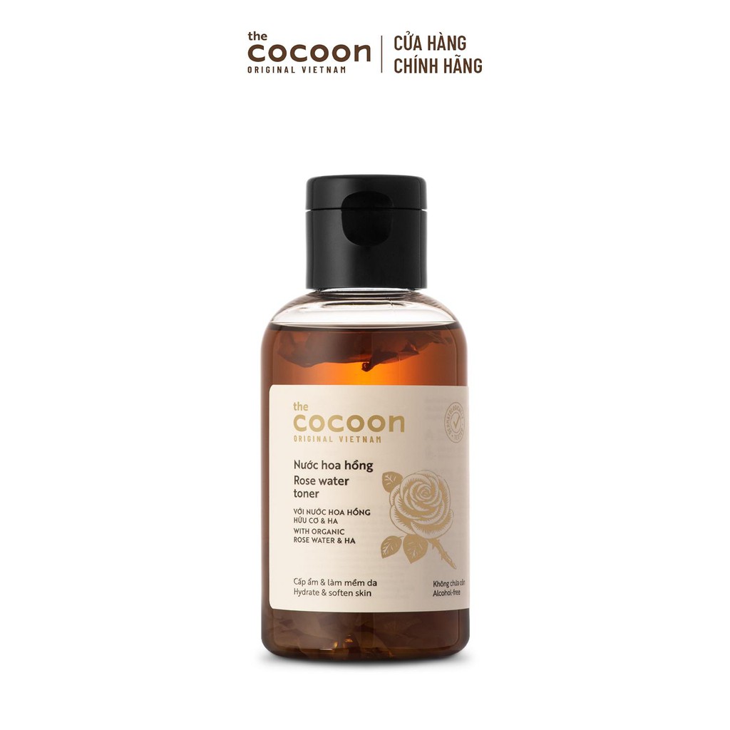 [Mã FMCGMALL -8% đơn 250K] Nước hoa hồng (toner) Cocoon cấp ẩm & làm mềm da 140ml | BigBuy360 - bigbuy360.vn