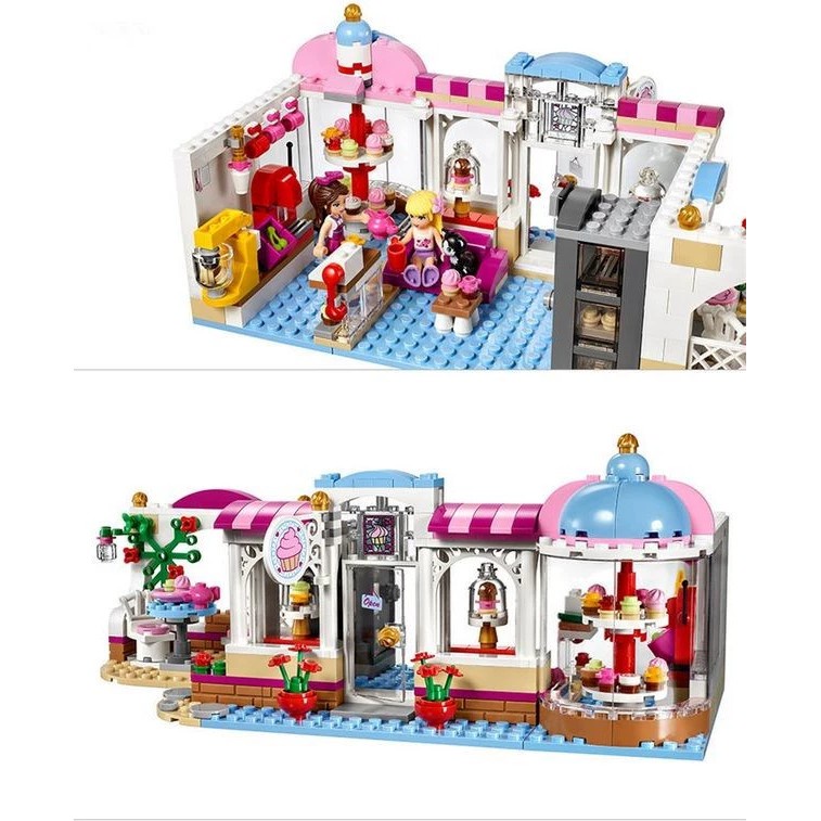 Lego Lắp Ráp xếp hình Friends Bela : Tiệm Bánh Của Naomi